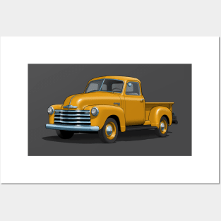 1949 Chevy Pickup Truck Posters and Art